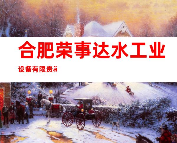 合肥荣事达水工业设备有限责任公司